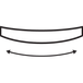 An icon representing surfboard rocker. 